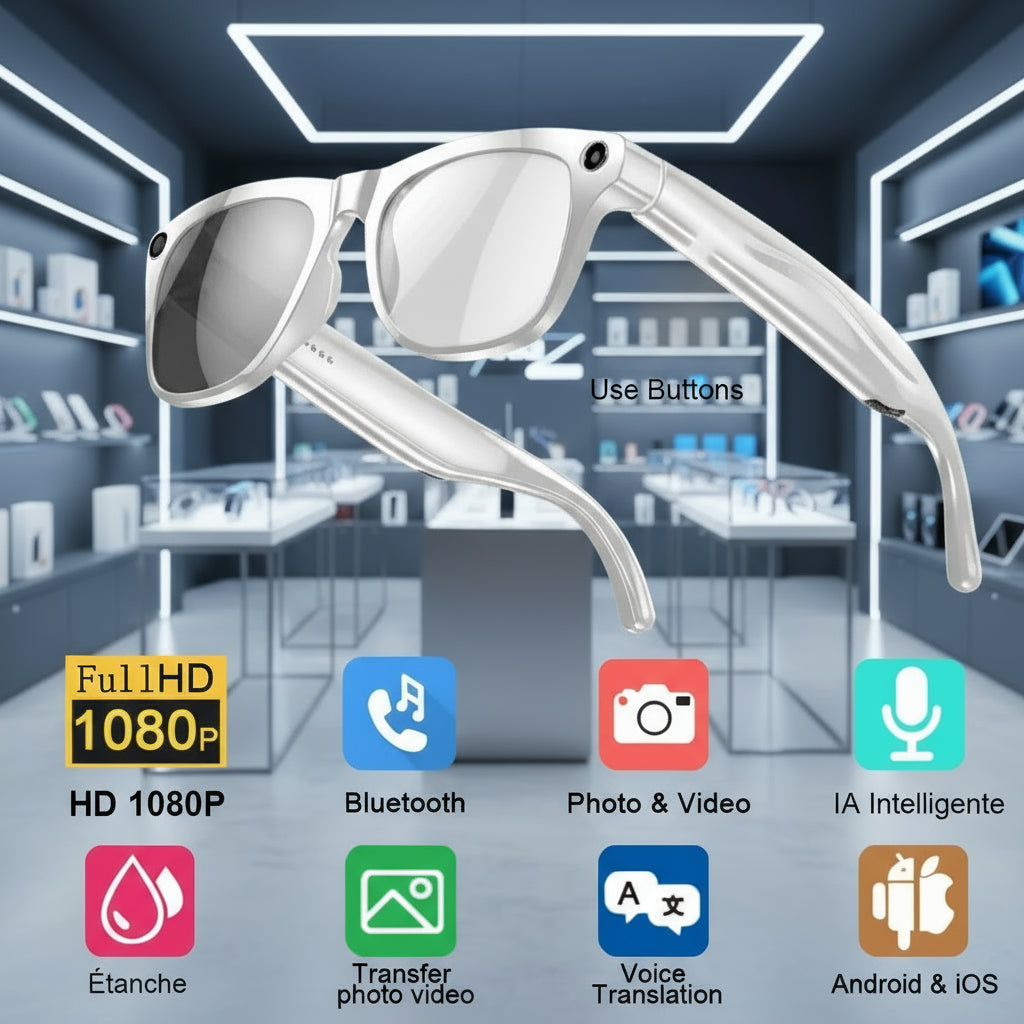 Lunette xiamo caméra 4K