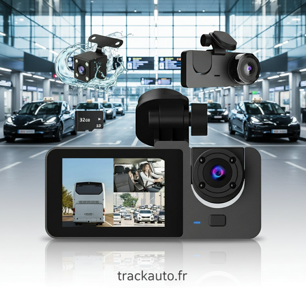 Dash Cam intérieur et Extérieur
